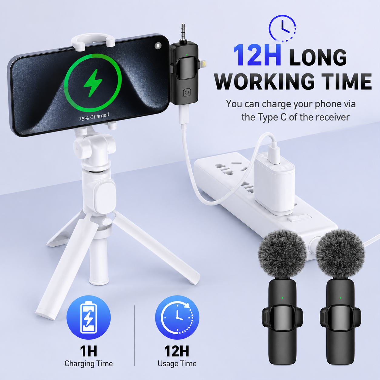 NiftyMic Flex – Universal Wireless Mic for Content Creators