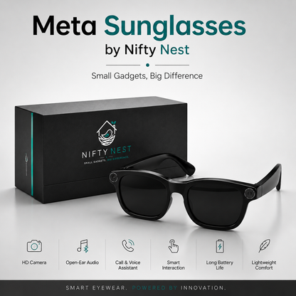 Nifty Nest MetaVision™ Smart Glasses