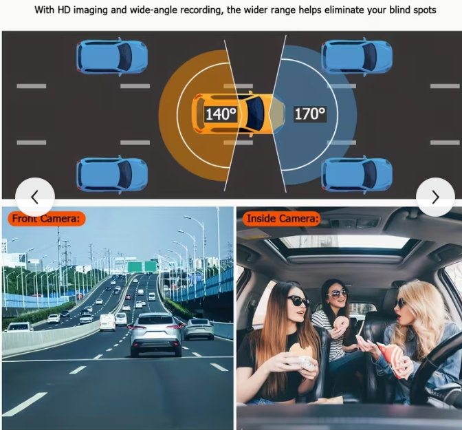 VisionX Pro Dash Cam
